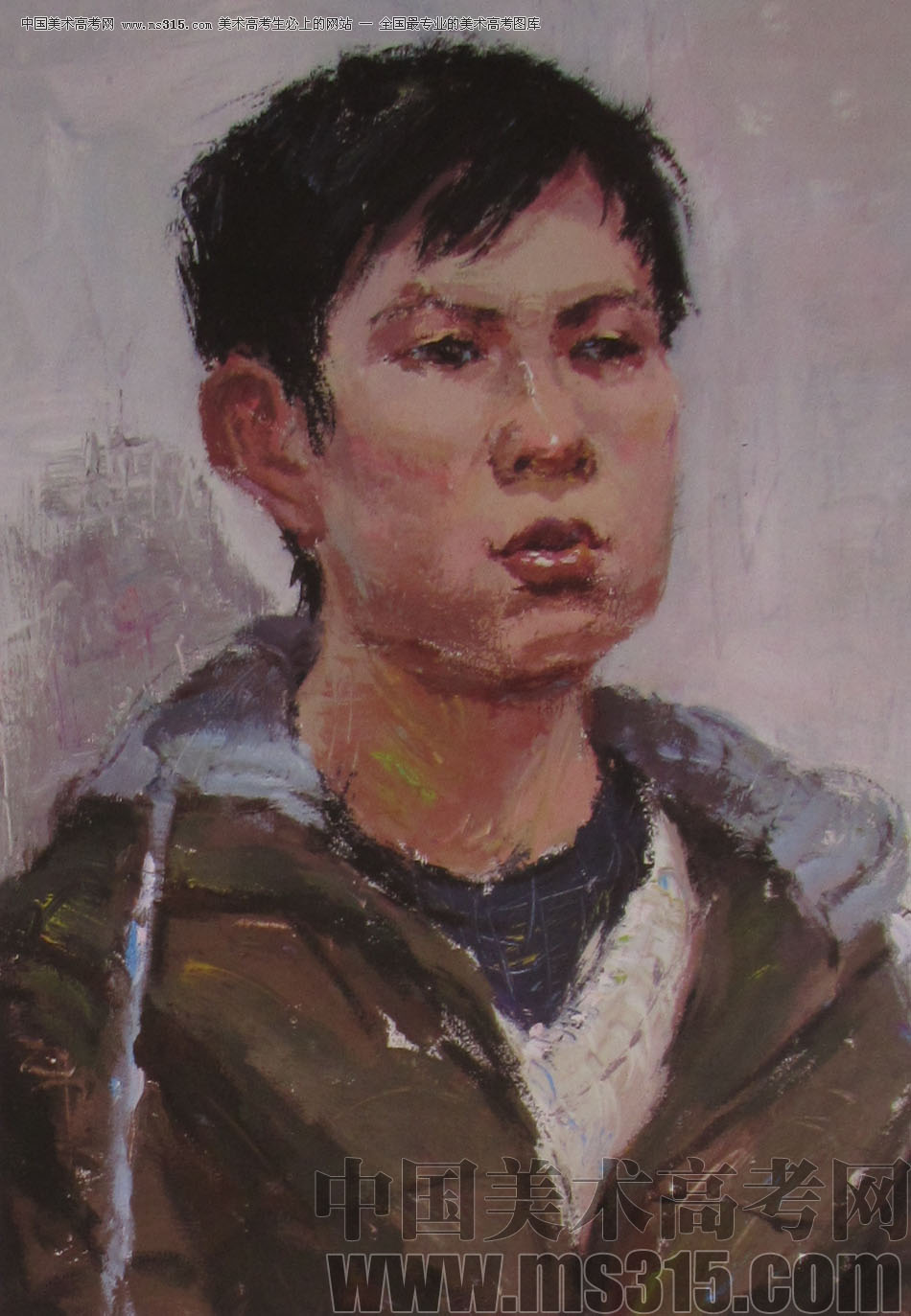 2012年清华大学美术学院色彩高分试卷70（造型）