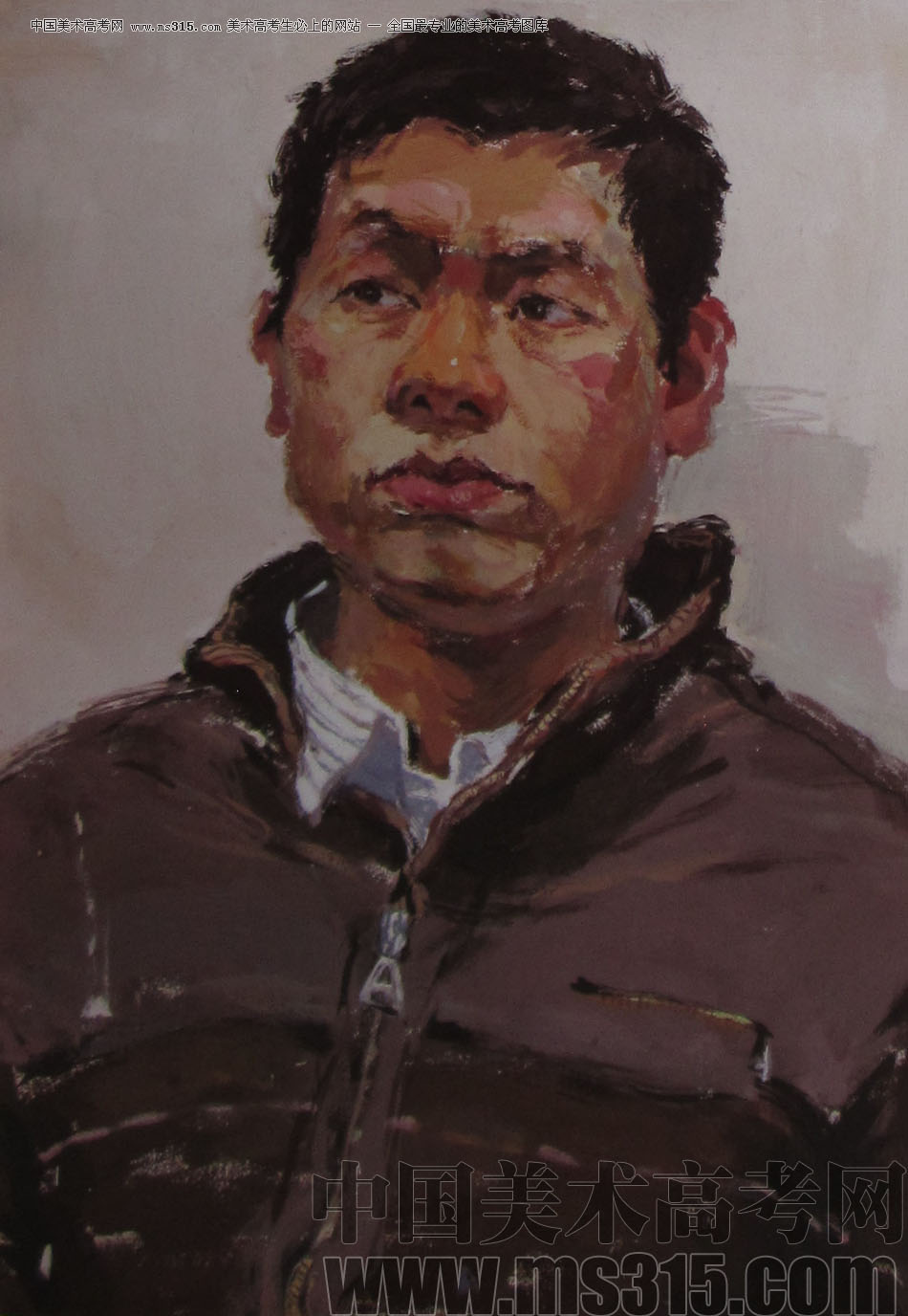 2012年清华大学美术学院色彩高分试卷74（造型）