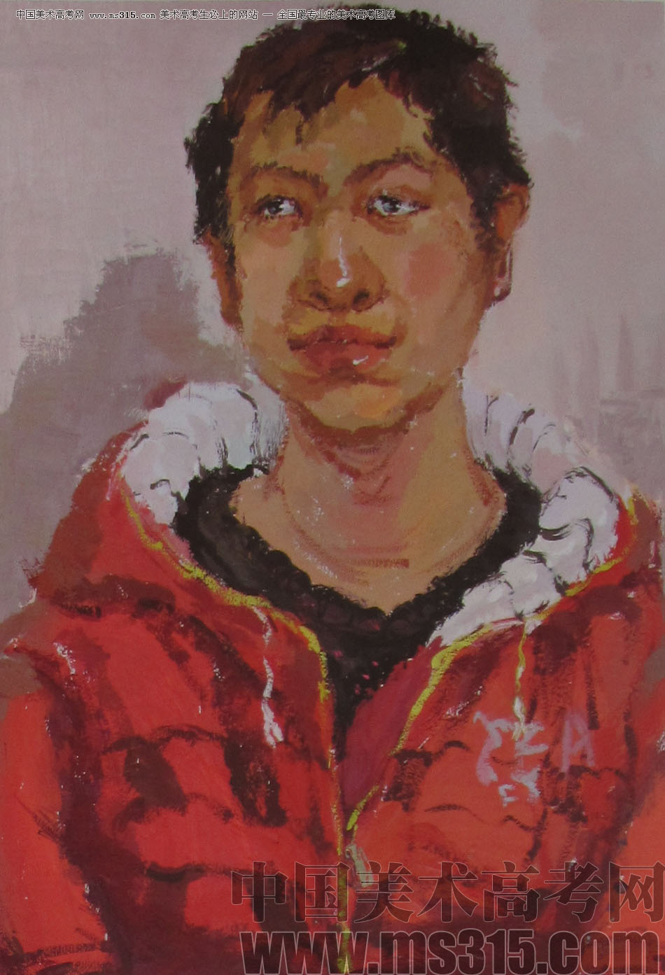 2012年清华大学美术学院色彩高分试卷77（造型）