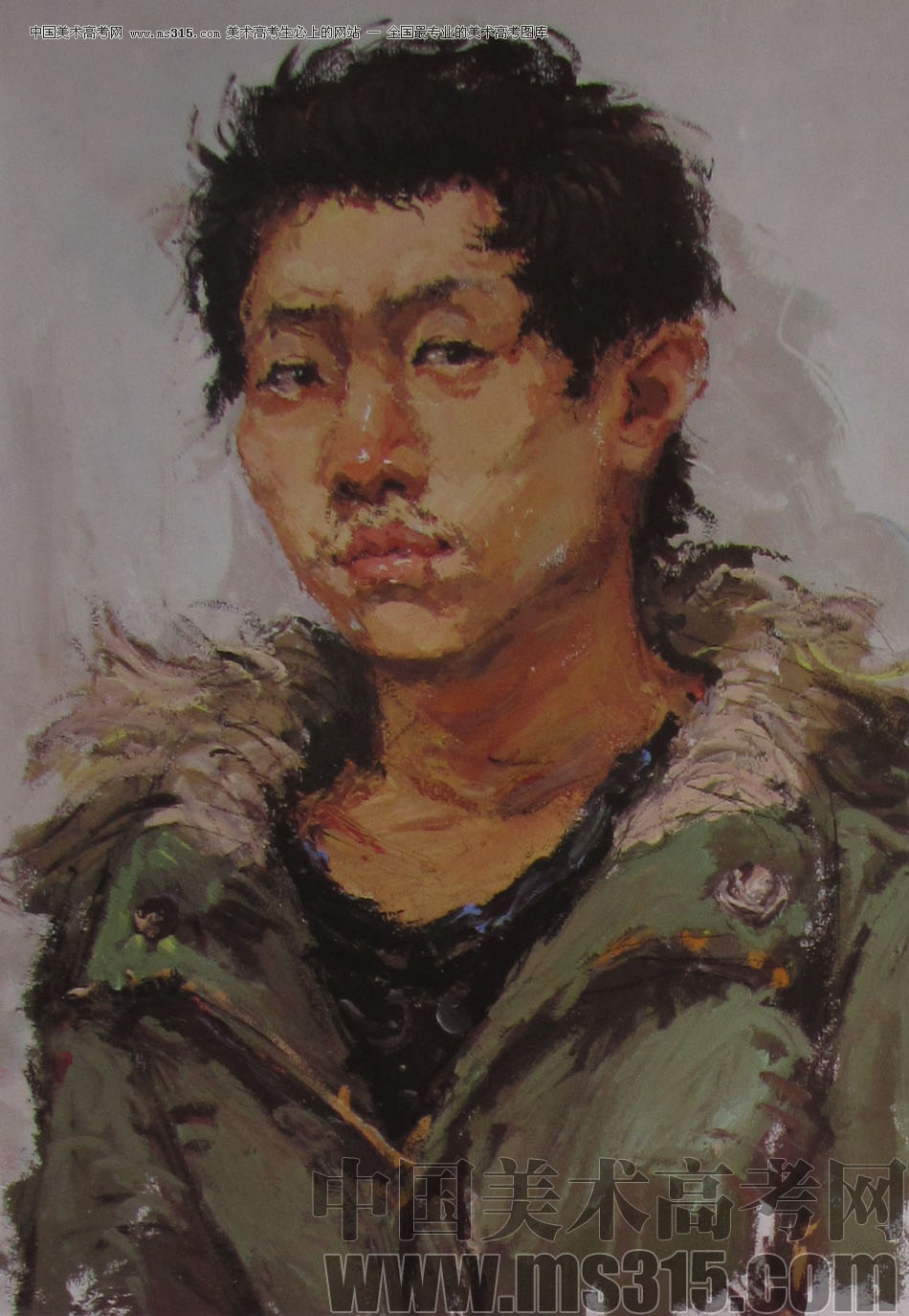 2012年清华大学美术学院色彩高分试卷81（造型）