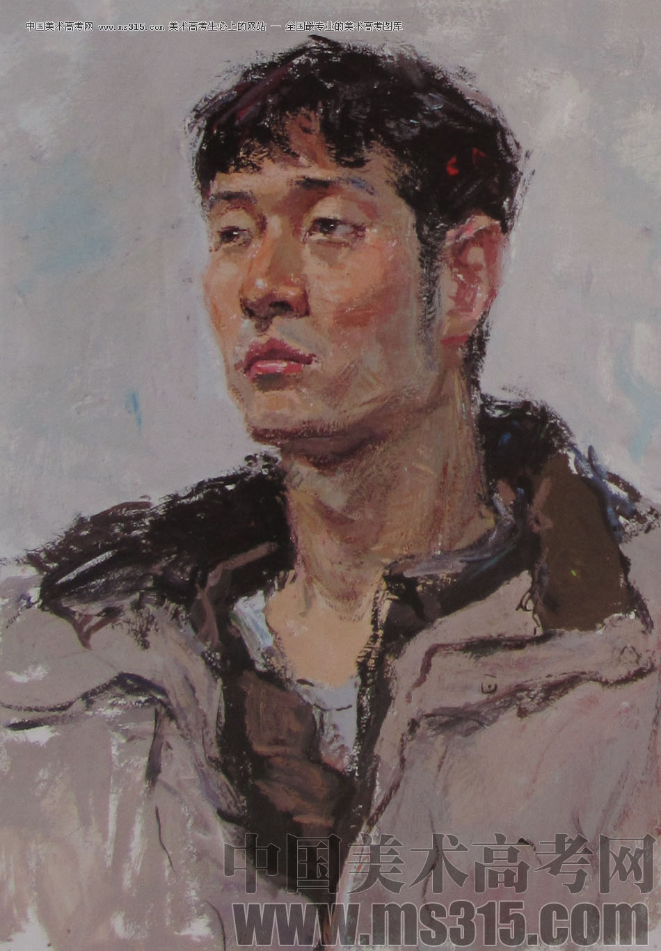 2012年清华大学美术学院色彩高分试卷83（造型）