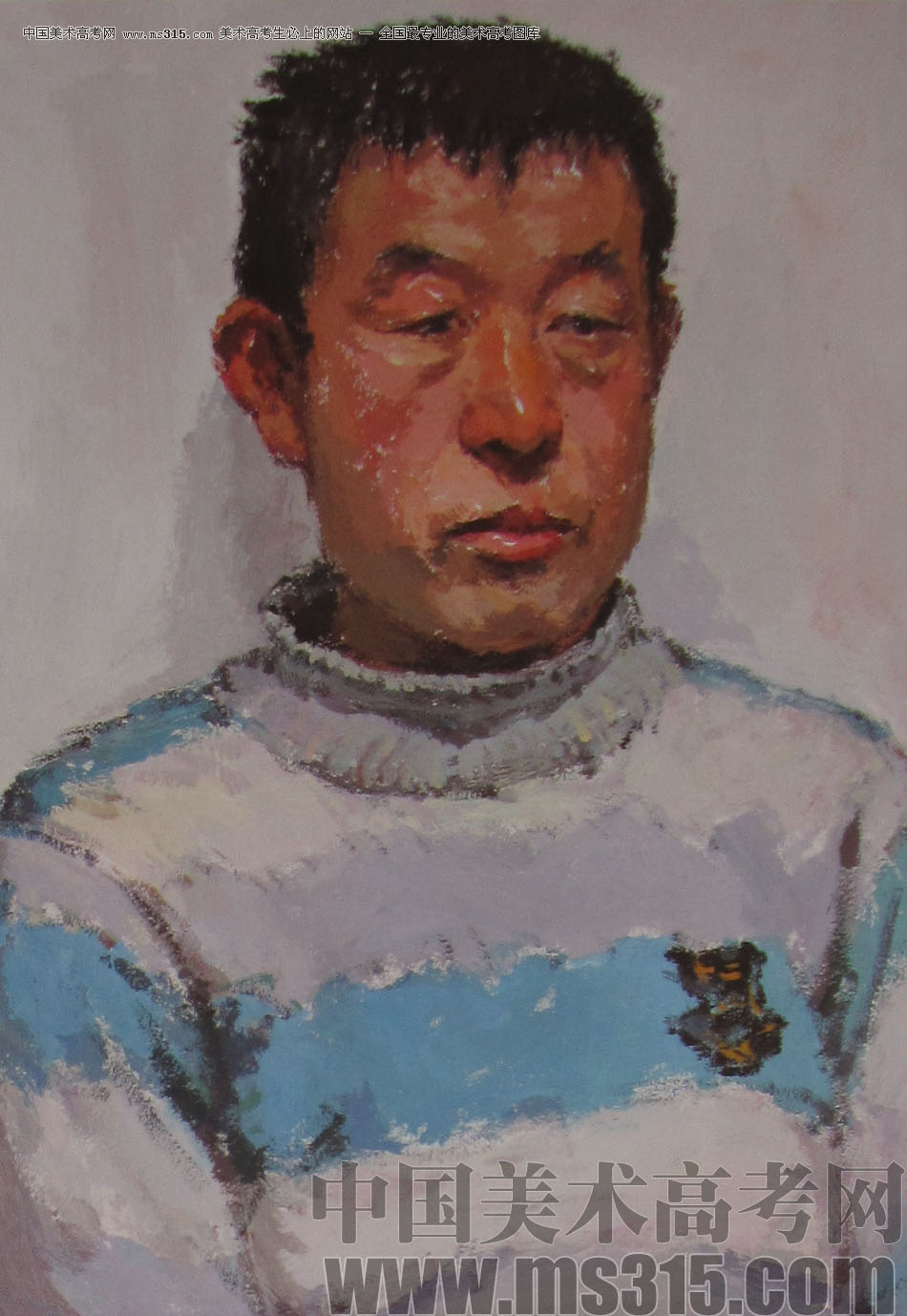 2012年清华大学美术学院色彩高分试卷82（造型）