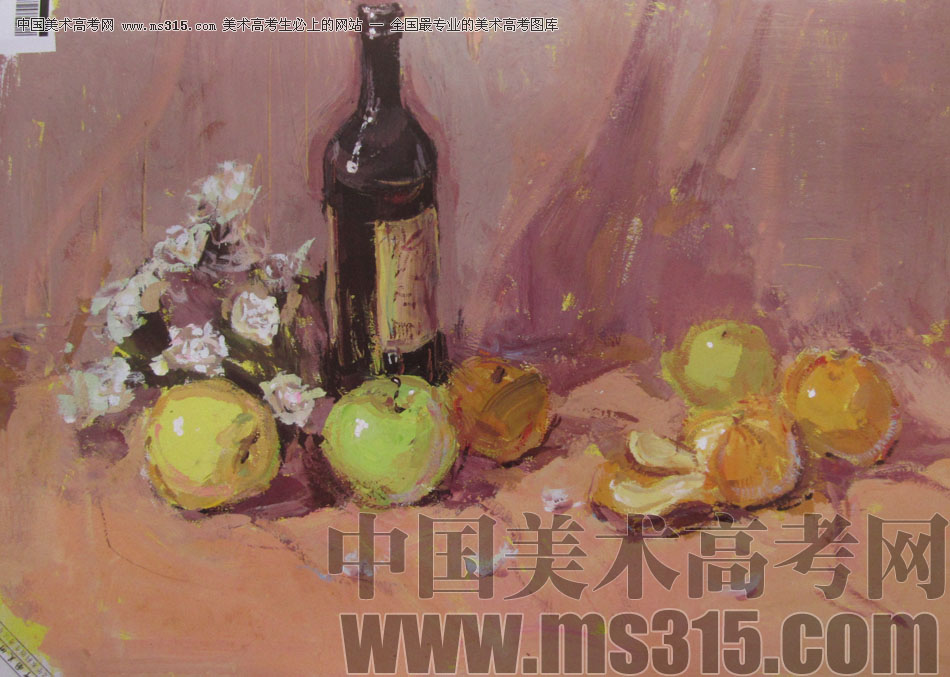 2012年中国美术学院设计、建筑类色彩优秀试卷36