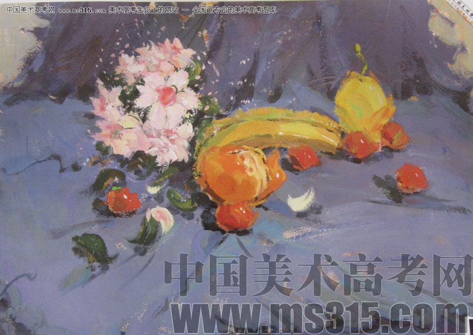 2012年中国美术学院造型、图媒类色彩优秀试卷42