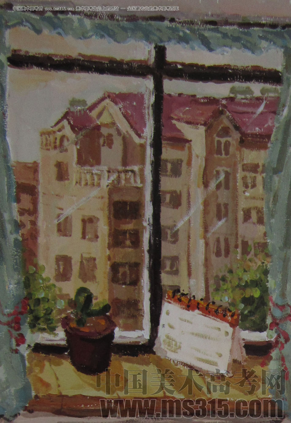 2013年清华大学美术学院艺术设计专业色彩高分试卷2