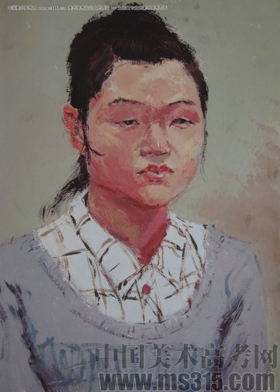 2013年清华大学美术学院造型艺术专业色彩高分试卷5