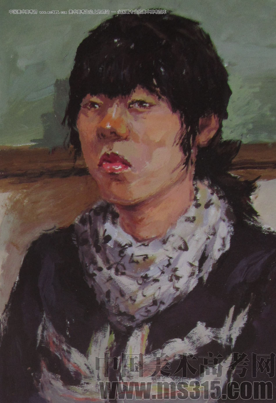 2013年清华大学美术学院造型艺术专业色彩高分试卷11