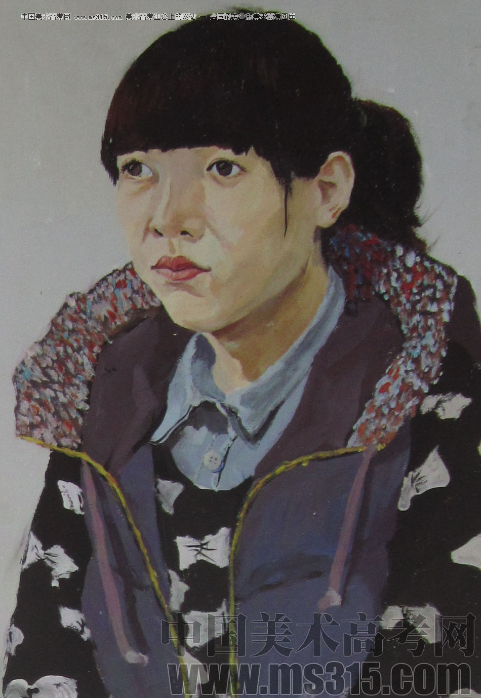 2013年清华大学美术学院造型艺术专业色彩高分试卷19