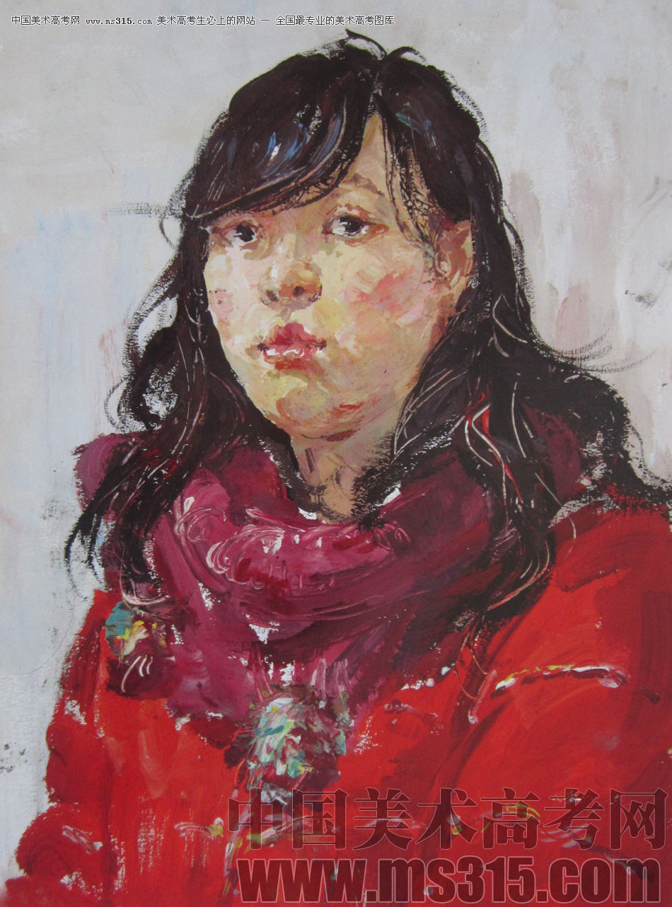 2013年清华大学美术学院造型艺术专业色彩高分试卷30