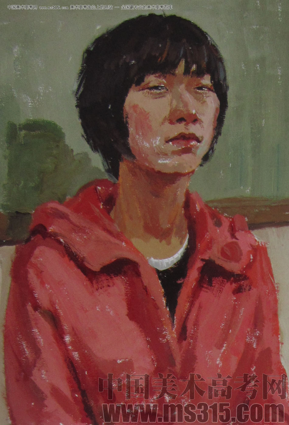 2013年清华大学美术学院造型艺术专业色彩高分试卷40