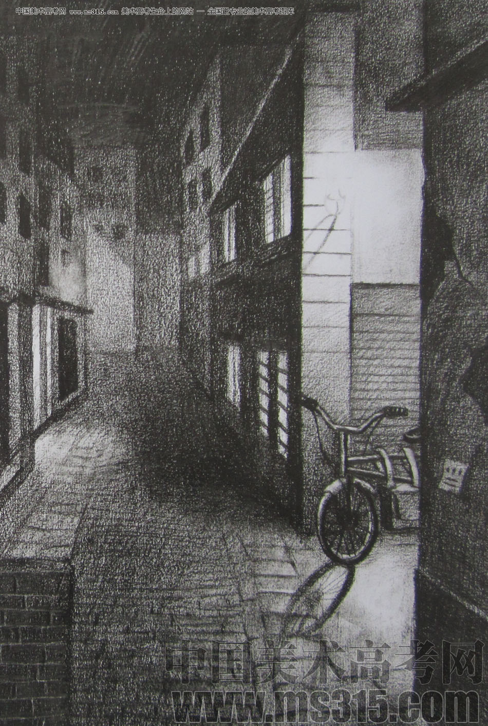 2013年清华大学美术学院艺术设计专业素描高分试卷32