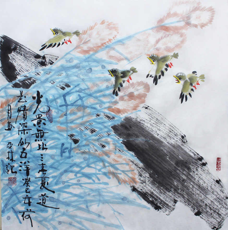 国画指导教师郑亚林作品（6）
