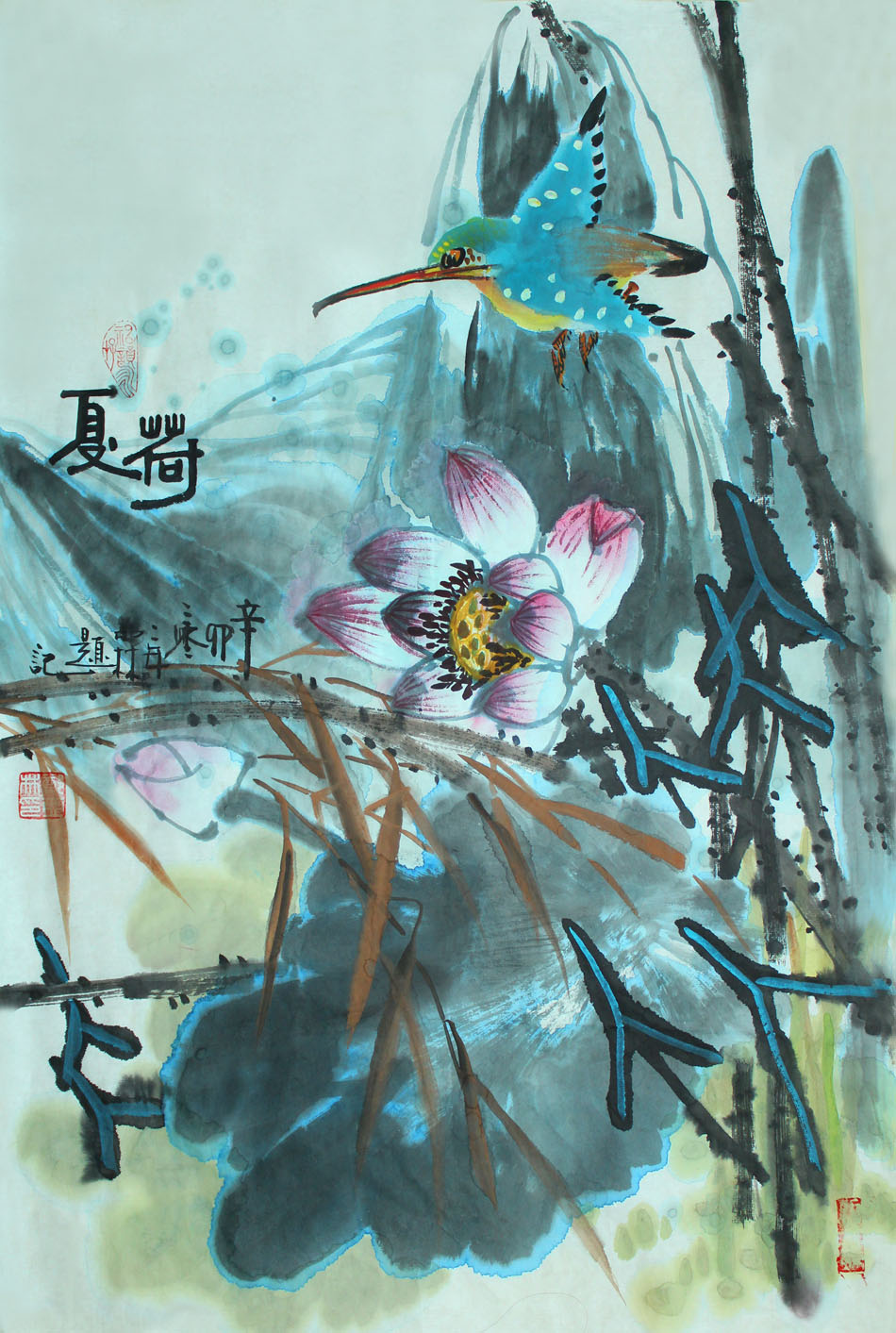 国画指导教师郑亚林作品（1）
