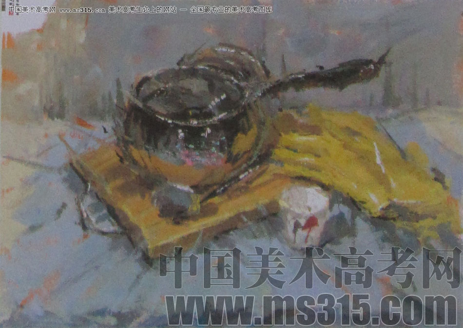 2013年中国美术学院建筑设计类色彩优秀试卷8