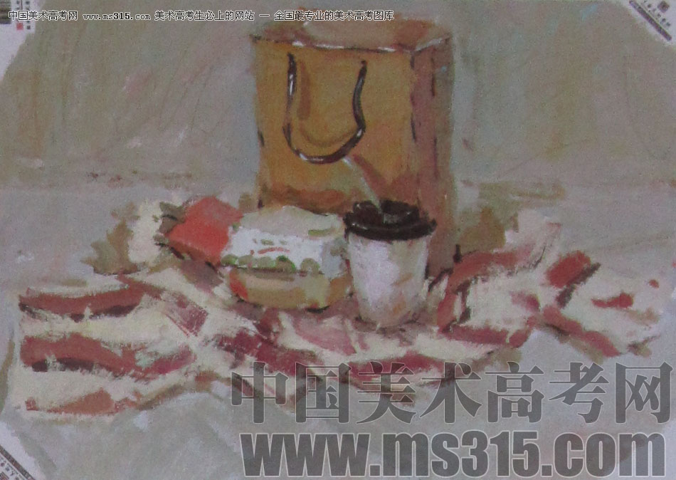 2013年中国美术学院建筑设计类色彩优秀试卷6