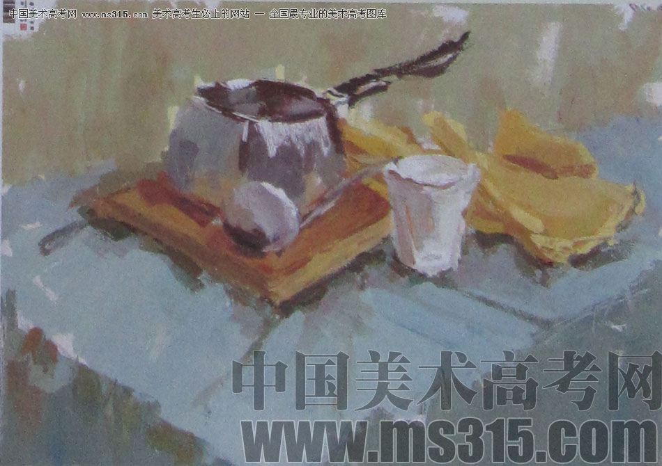2013年中国美术学院建筑设计类色彩优秀试卷24