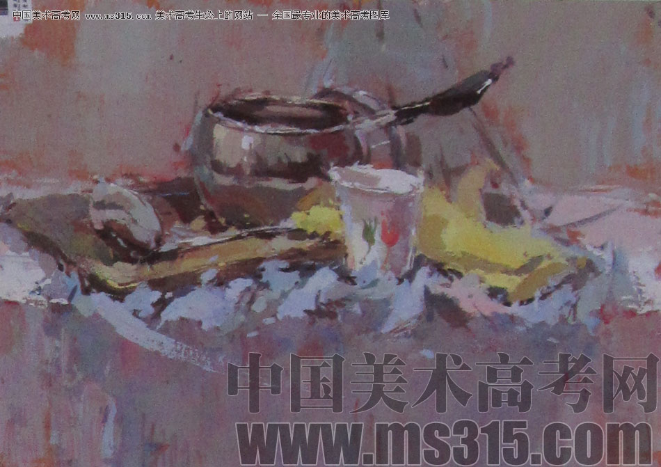 2013年中国美术学院建筑设计类色彩优秀试卷34