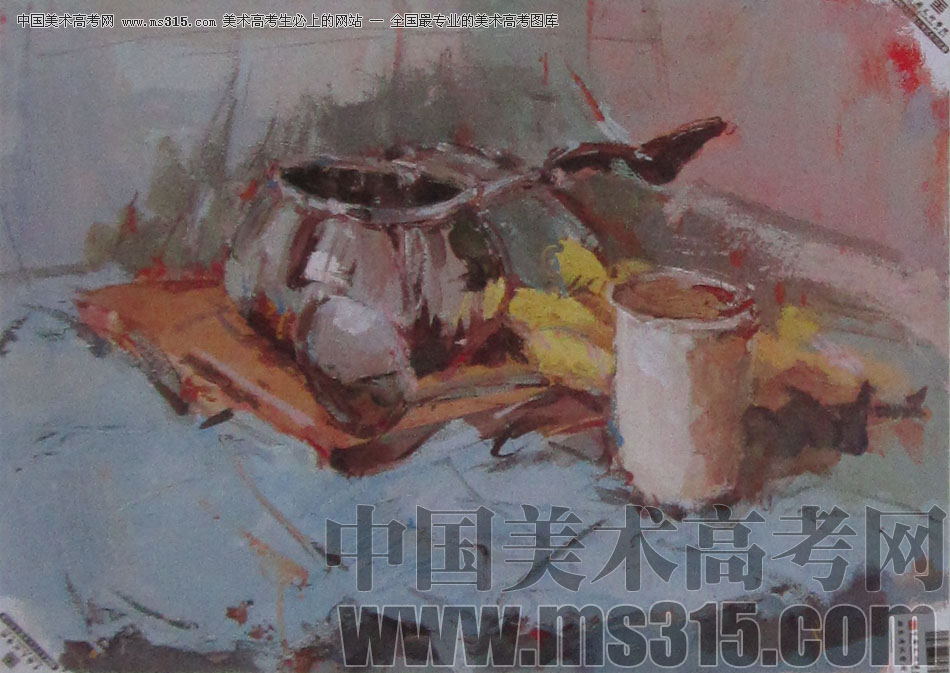 2013年中国美术学院建筑设计类色彩优秀试卷43