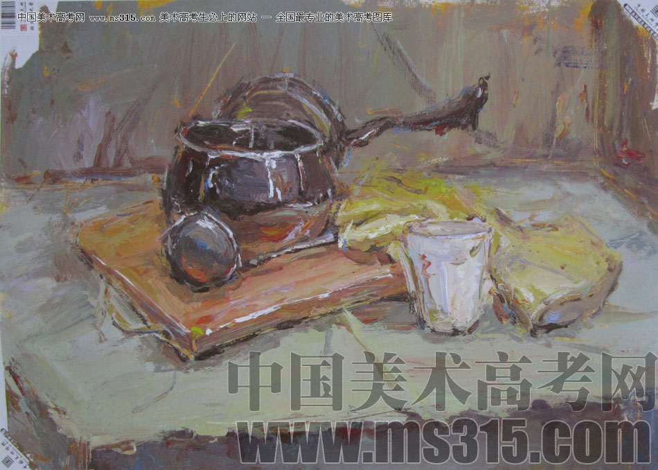 2013年中国美术学院建筑设计类色彩优秀试卷79