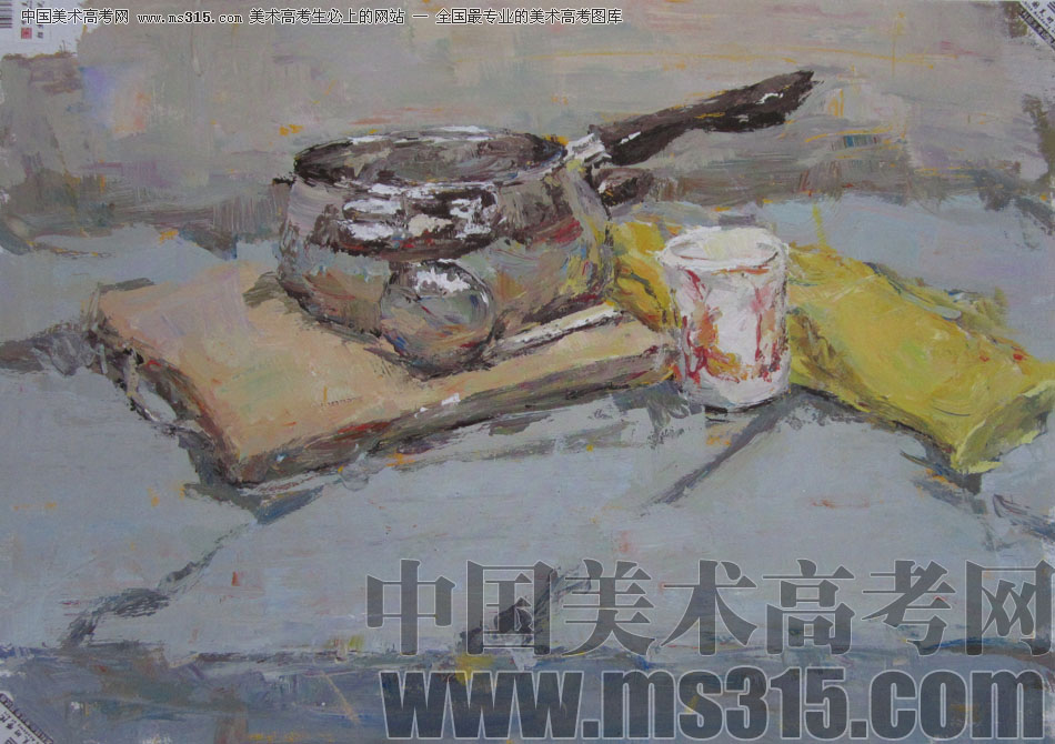 2013年中国美术学院建筑设计类色彩优秀试卷64
