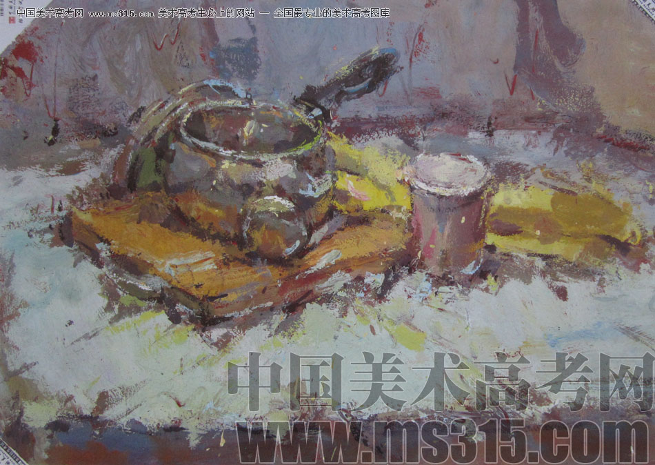 2013年中国美术学院建筑设计类色彩优秀试卷73