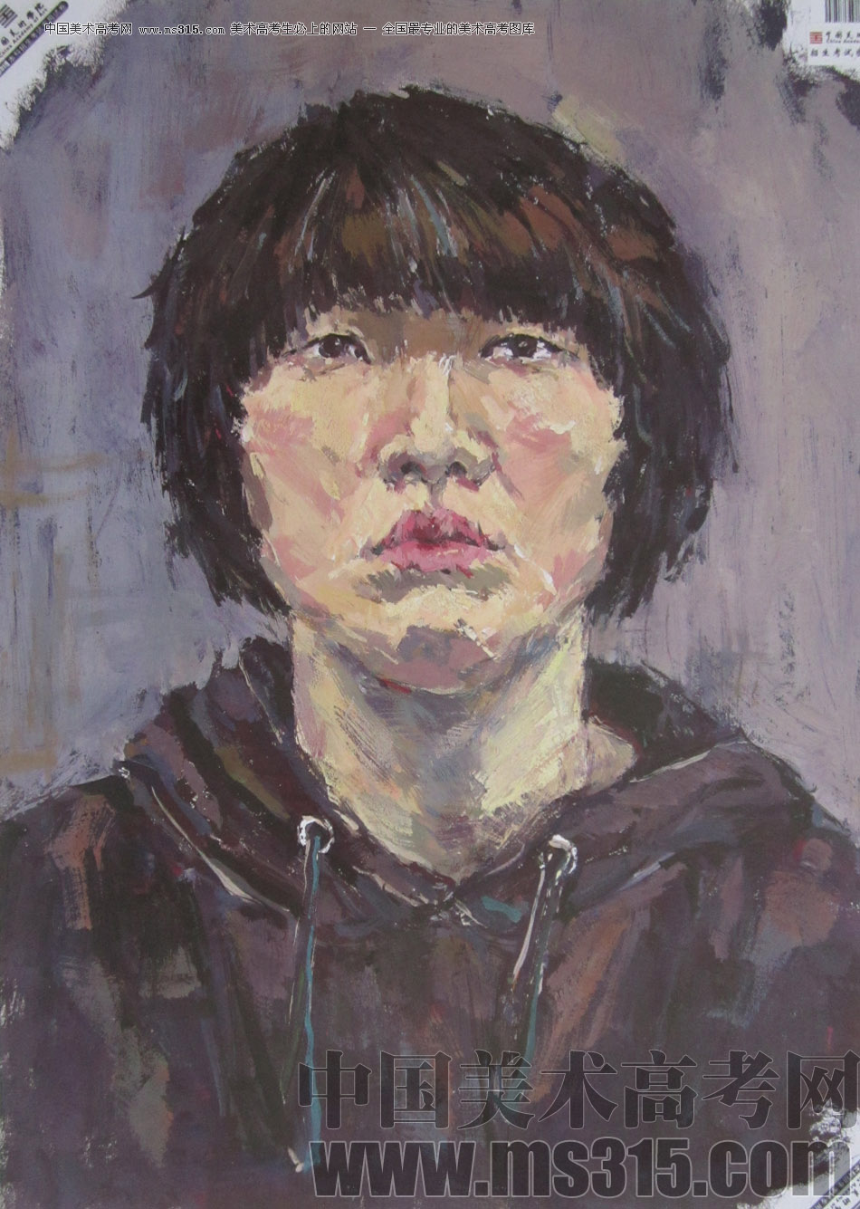 2013年中国美术学院造型图媒类色彩优秀试卷15