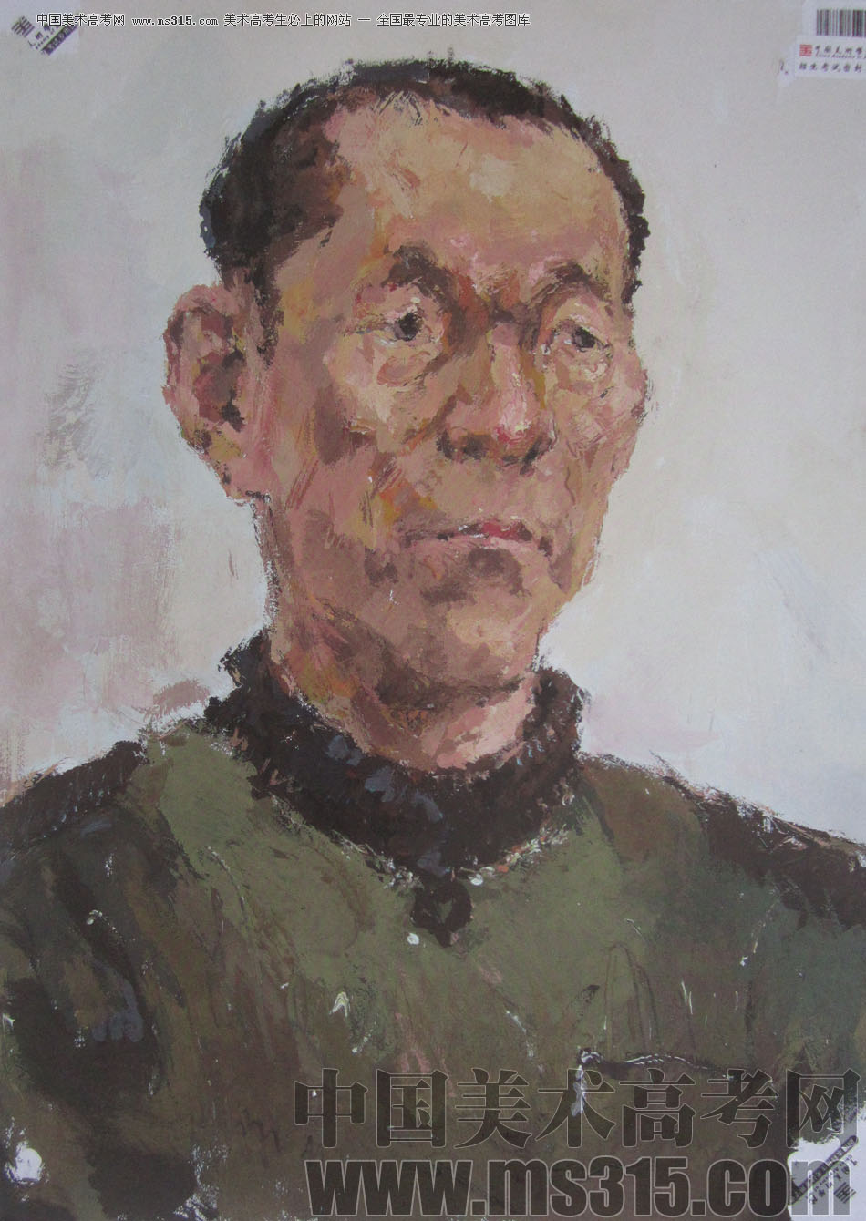 2013年中国美术学院造型图媒类色彩优秀试卷16