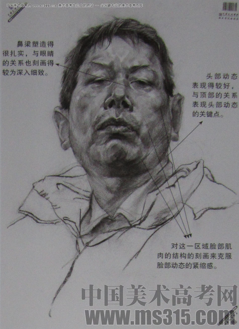 2013年中国美术学院素描优秀试卷17