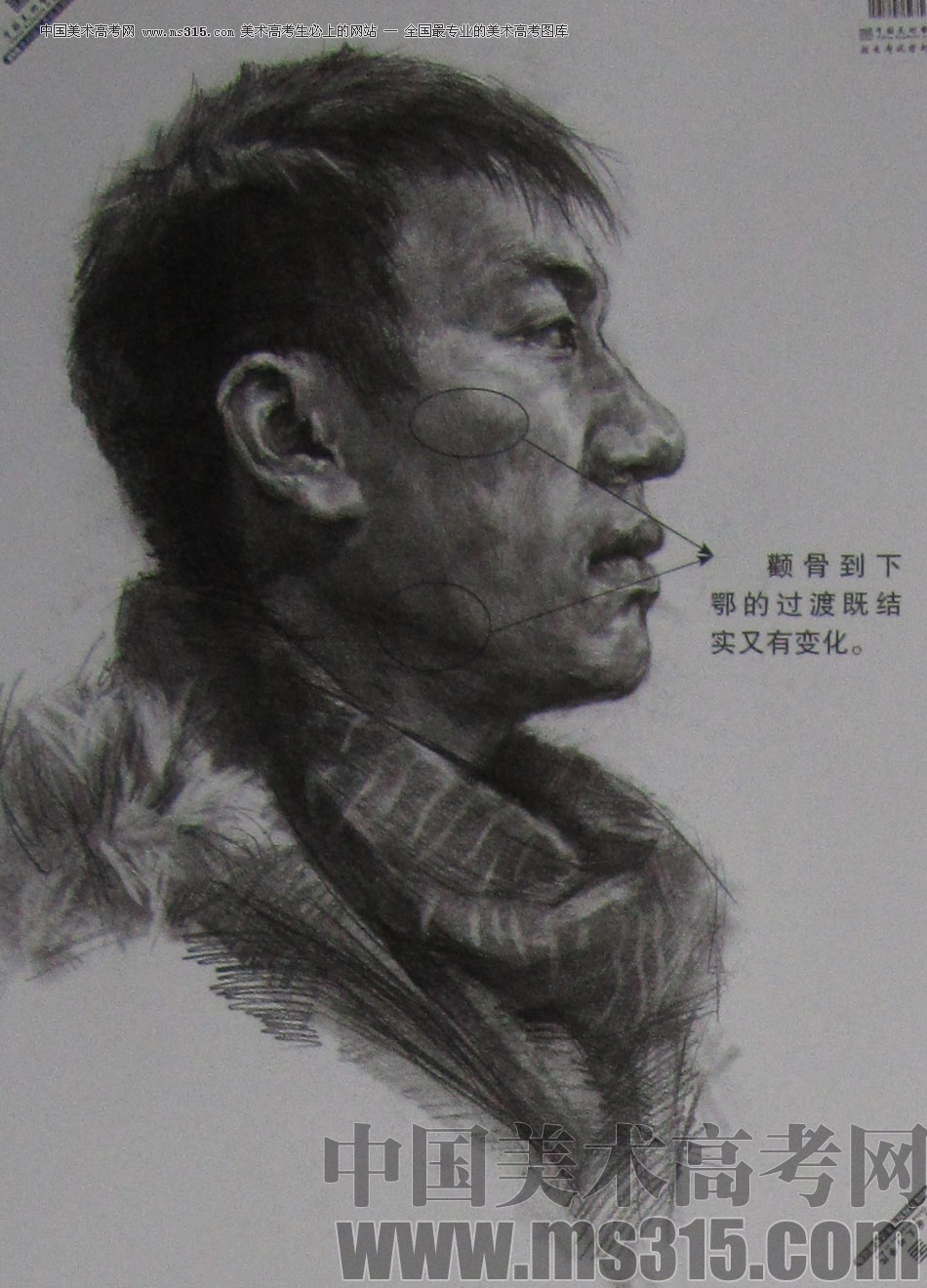 2013年中国美术学院素描优秀试卷26