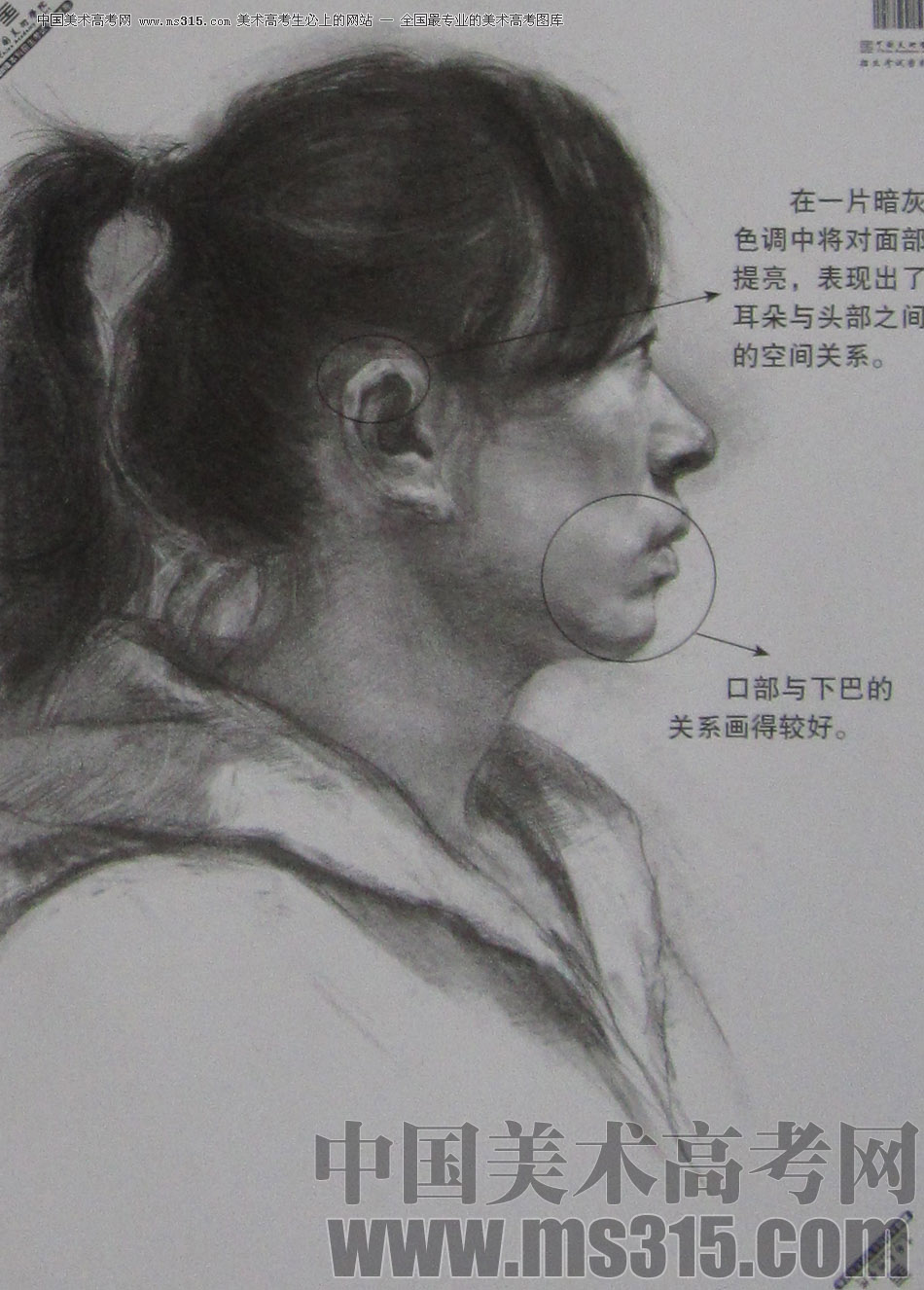 2013年中国美术学院素描优秀试卷27