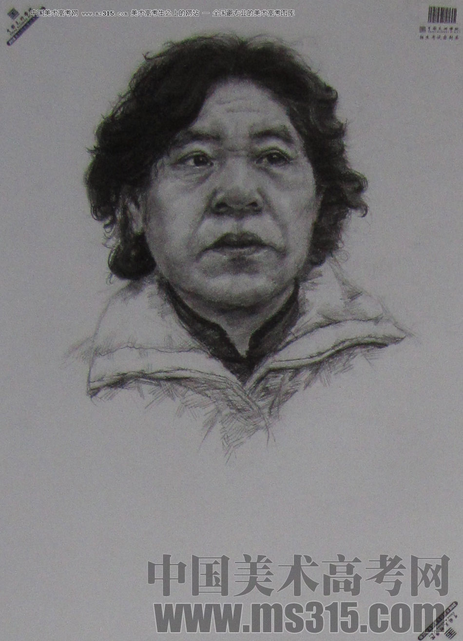 2013年中国美术学院素描优秀试卷30