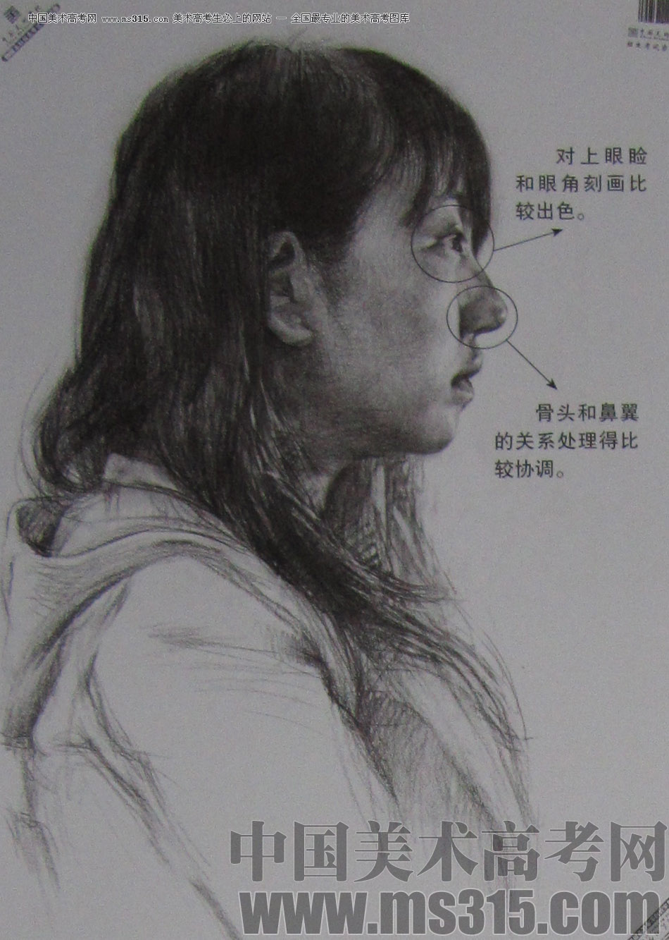 2013年中国美术学院素描优秀试卷32