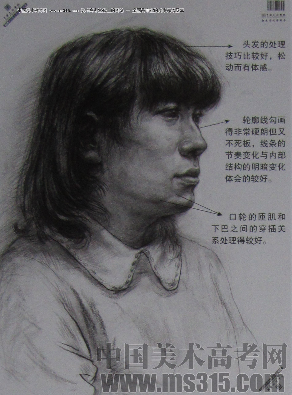2013年中国美术学院素描优秀试卷40