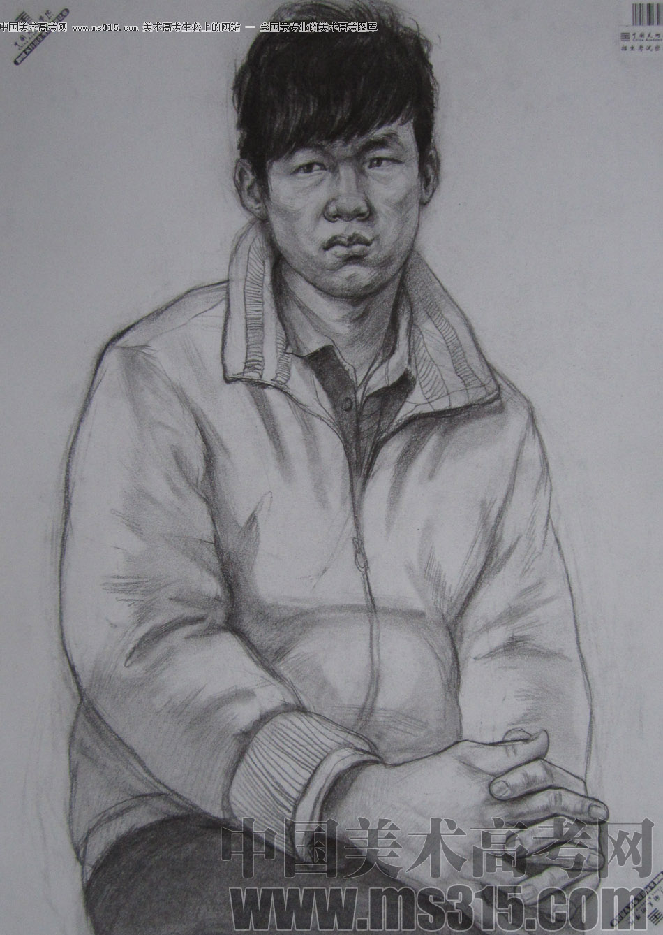 2013年中国美术学院素描优秀试卷117