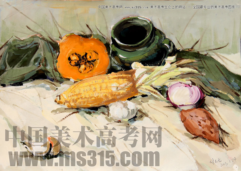 黑龙江齐齐哈尔市翰墨画室优秀投稿作品6