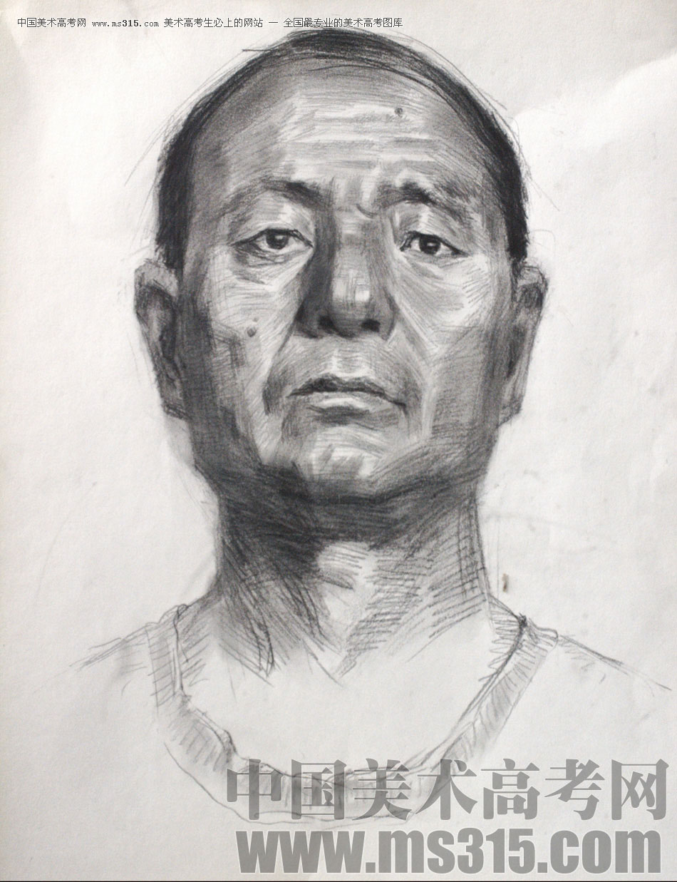 天津旗舰画室素描优秀作品投稿9