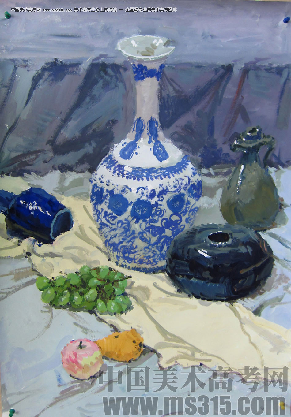 天津旗舰画室色彩优秀作品投稿5