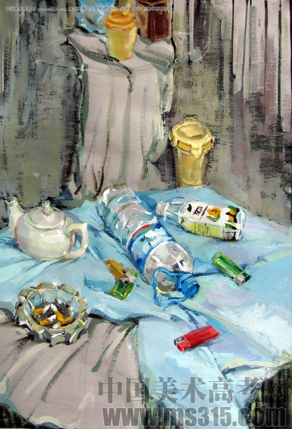 天津旗舰画室色彩优秀作品投稿6