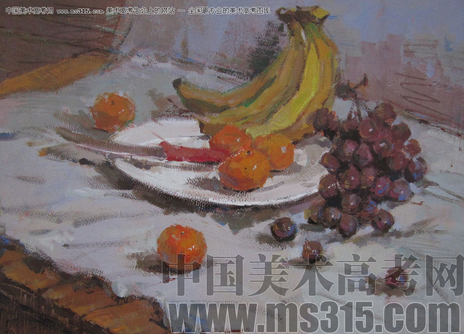 2012年鲁迅美术学院色彩优秀试卷19