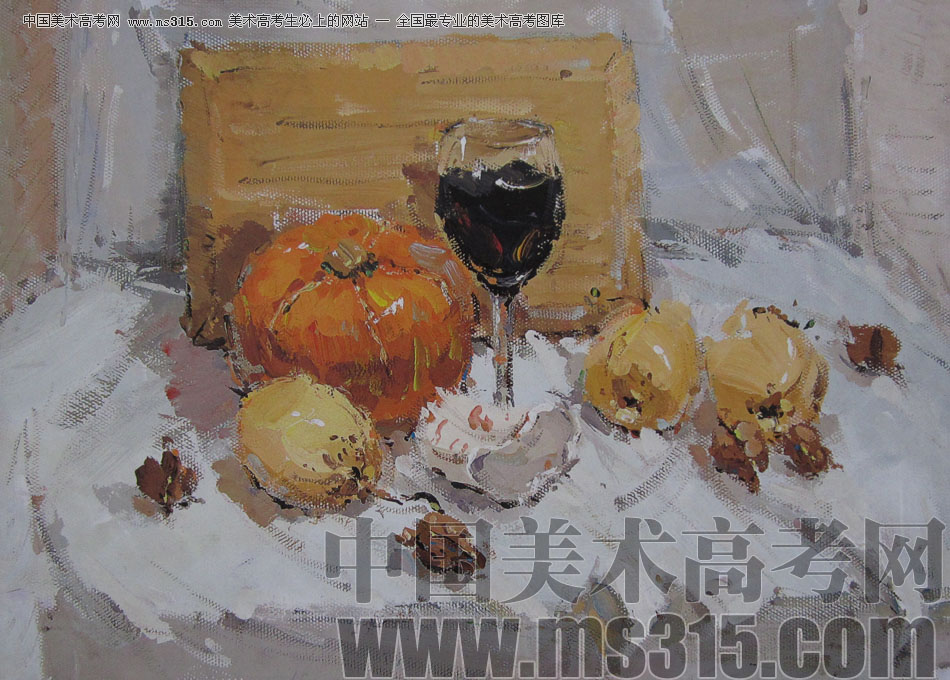 2012年鲁迅美术学院色彩优秀试卷20