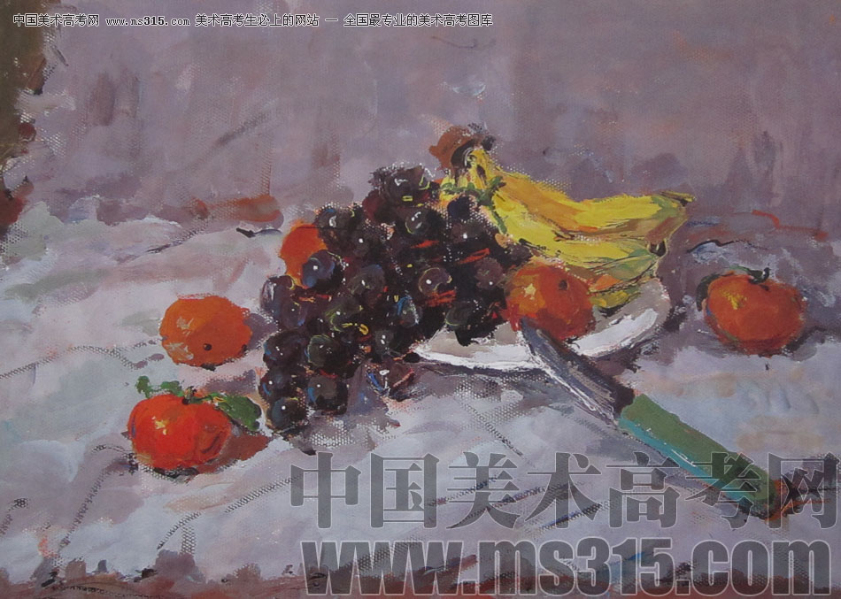 2012年鲁迅美术学院色彩优秀试卷33