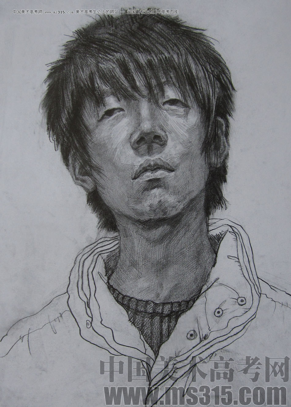 2012年鲁迅美术学院素描优秀试卷9