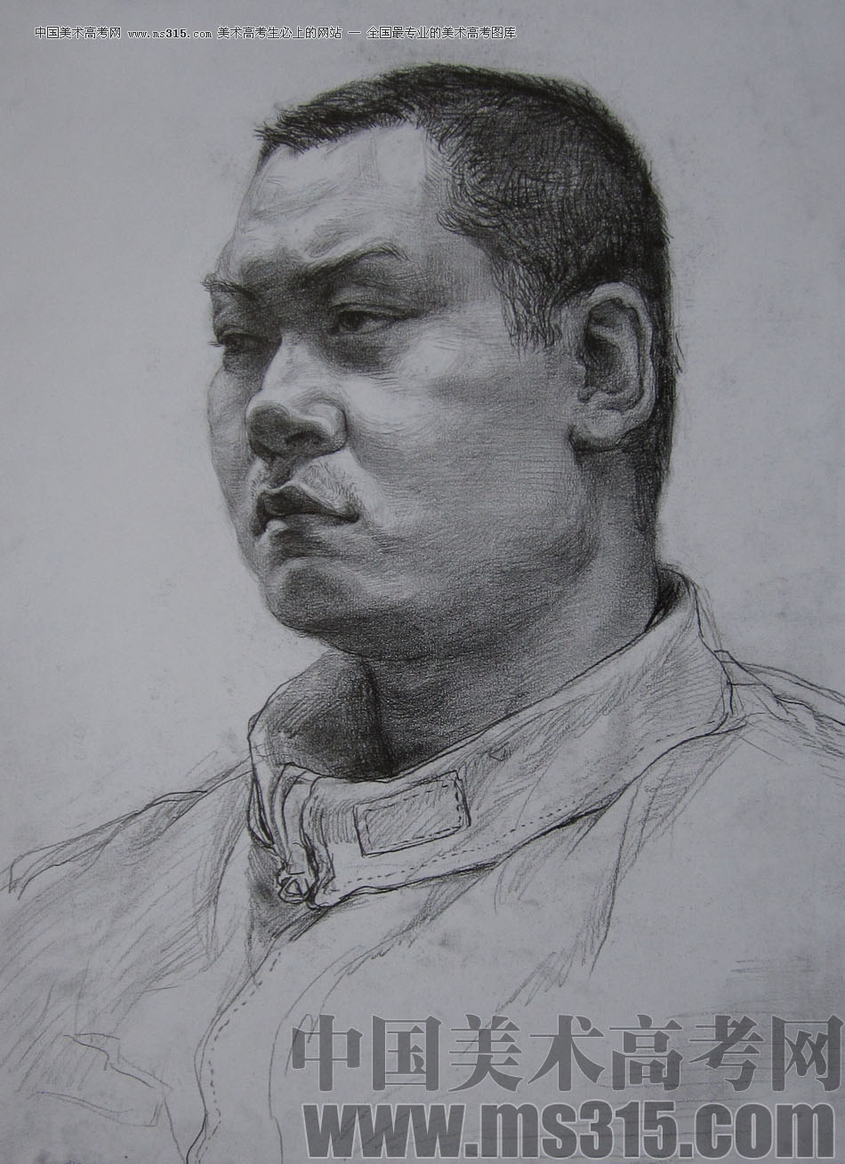 2012年鲁迅美术学院素描优秀试卷10