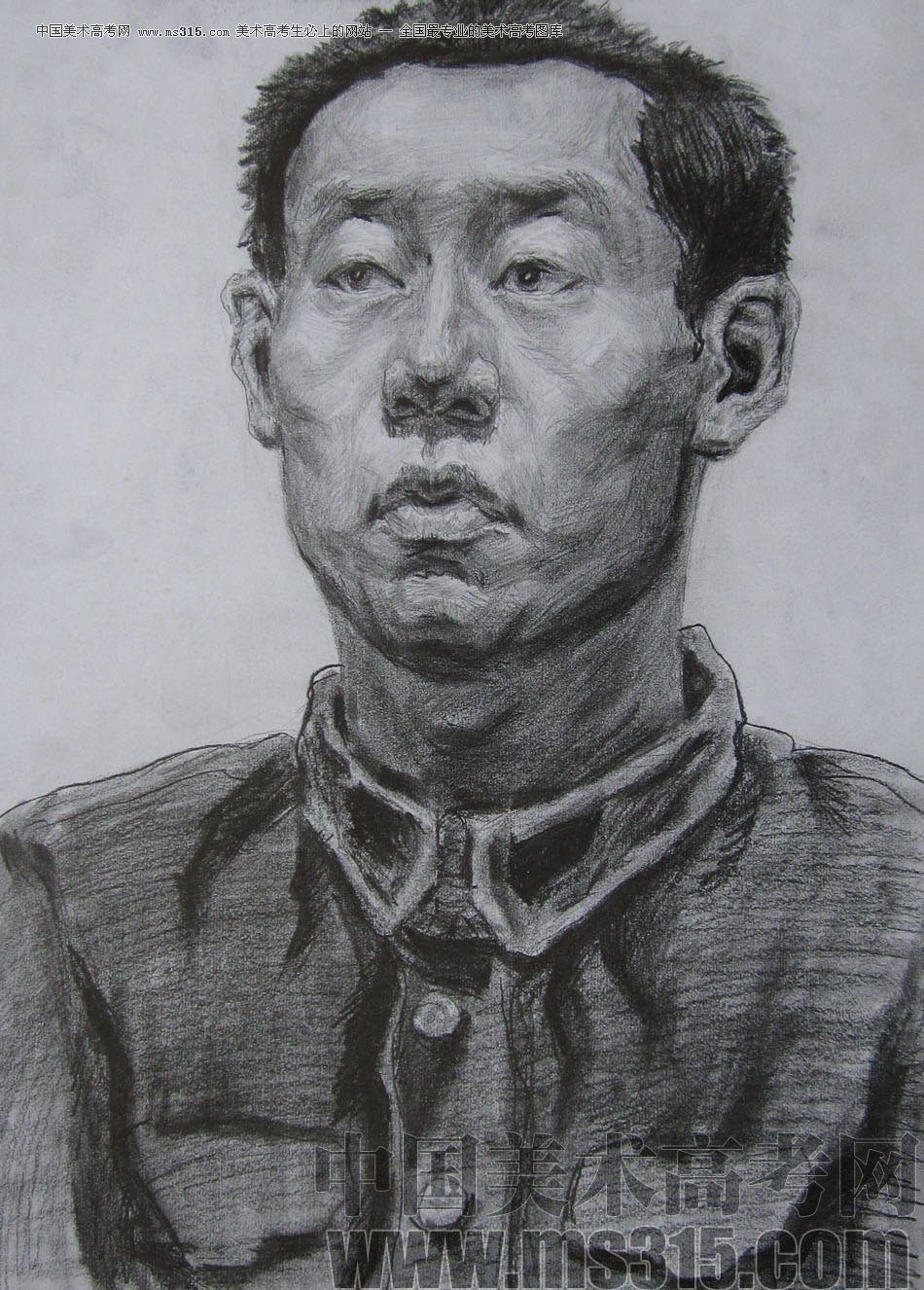2012年鲁迅美术学院素描优秀试卷11