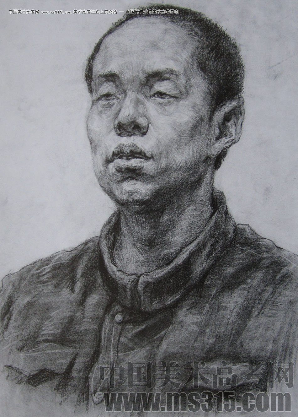 2012年鲁迅美术学院素描优秀试卷12