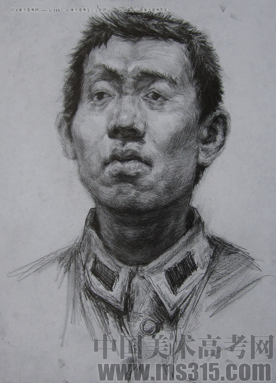 2012年鲁迅美术学院素描优秀试卷16