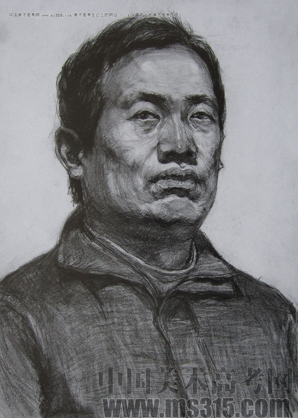 2012年鲁迅美术学院素描优秀试卷18