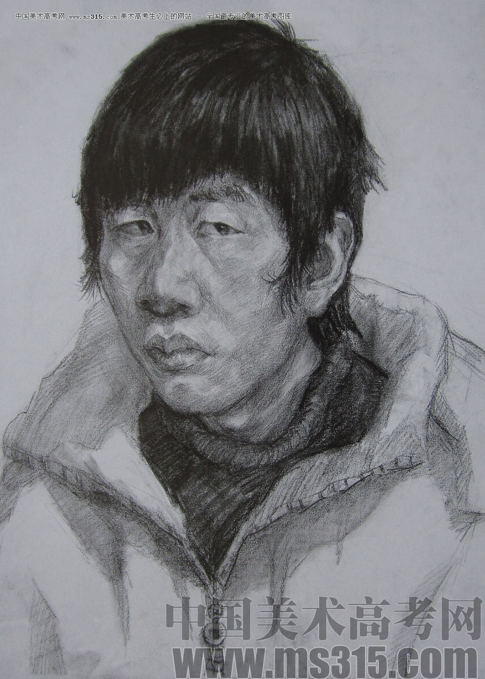 2012年鲁迅美术学院素描优秀试卷19