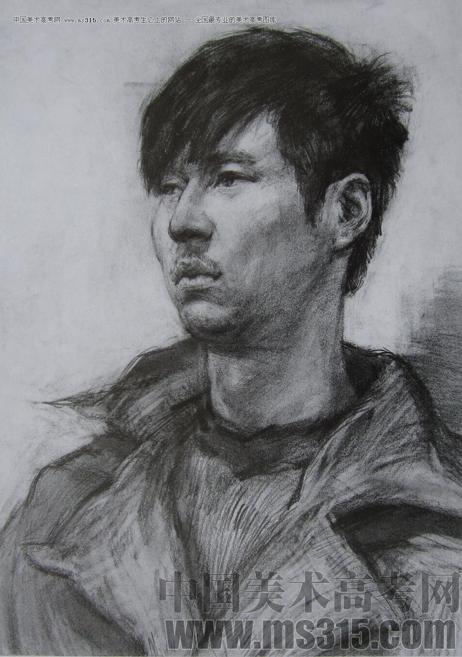 2012年鲁迅美术学院素描优秀试卷21