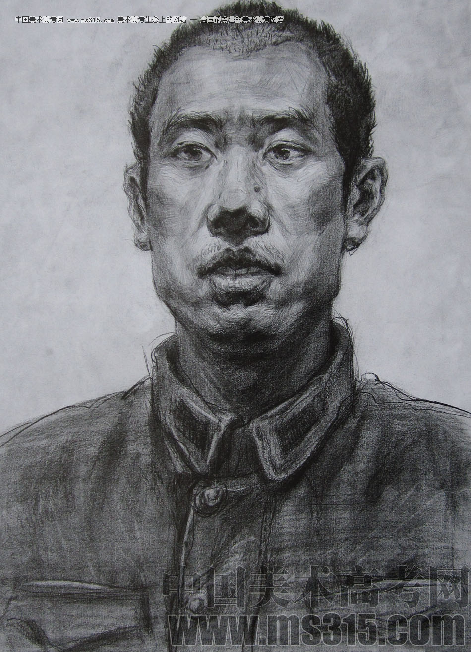 2012年鲁迅美术学院素描优秀试卷23